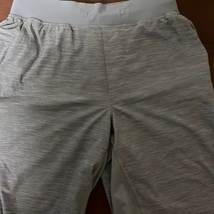 Grey men’s lululemon 7inch inseam shorts medium